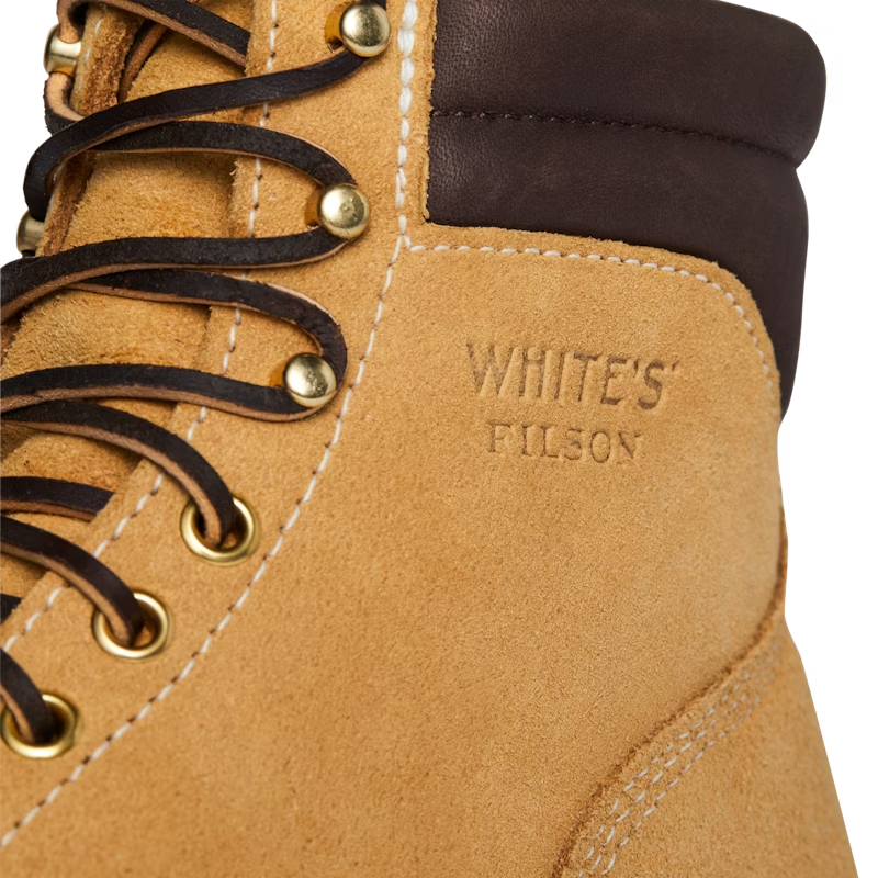 Stivali Filson X White’s Shop Pelle Naturale Marrone – Suola Vibram – Taglia 6 USA - Foto 6