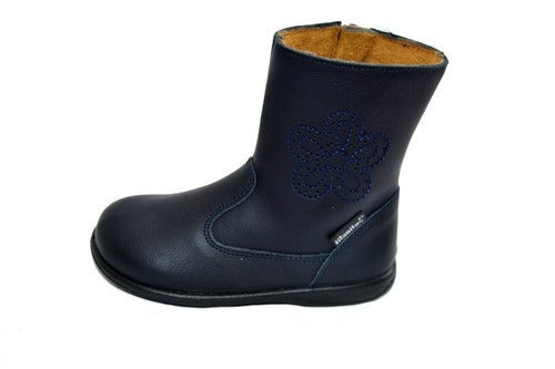 Bota de niña Titanitos Piel lavable azul marino | eBay