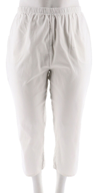 denim & co original waist stretch pants