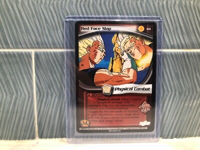 DBZ Dragon Ball Z Red Face Slap 108 CCG Unlimited Babidi Saga HP Score 