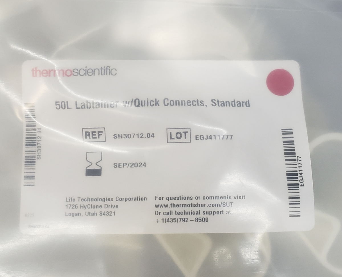 Thermo Fisher SH30712.04 50L Labtainer 2D BPC - 3 Port | eBay