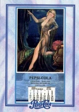 DART FLIPCARDZ -  PEPSI-COLA COLLECTOR SERIES #P4 INSERT PROMO CARD 1994