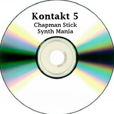 Kontakt Version 5 CD Chapman Stick and Synth Mania