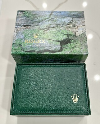 Authentic ROLEX Explorer i 114270 Watch Box COMPLETE SET Holder