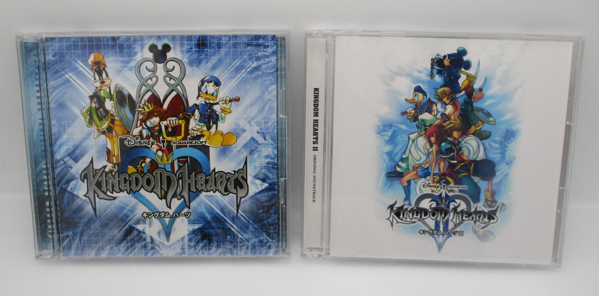 CD Kingdom Hearts I & II Original Soundtrack 2CDs Set Japan