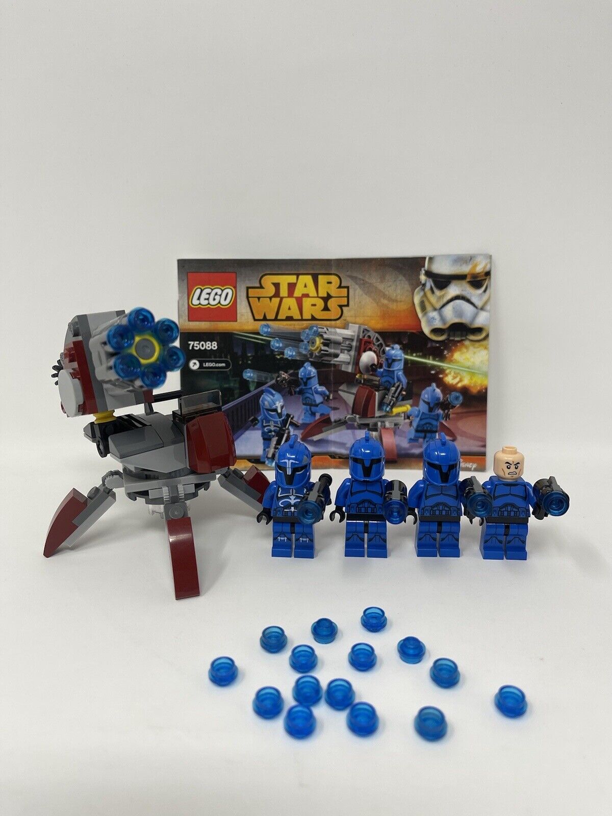 LEGO Star Wars: Senate Commando Troopers (75088) Missing 1 Helmet 98.8% Complete