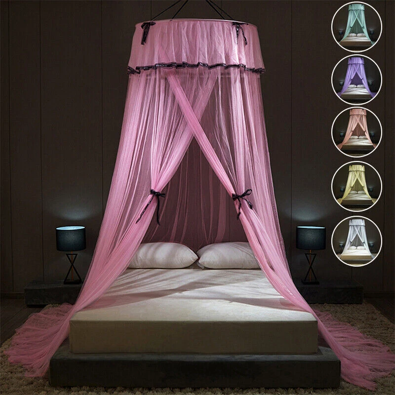 Pink twin canopy bed outlet