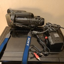 Untested Sony Handycam Video Camera Recorder Video 8 CCD-FX420 read Discription