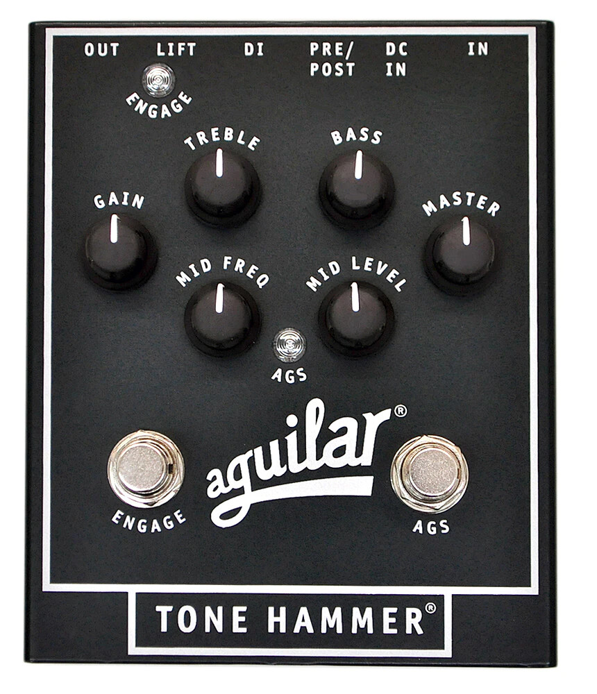 ※09※ aguilar TONE HAMMER Aguilar Tone Hammer for Bass Preamplifier / Direct Box Pedal