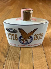 1976 FOE FRATERNAL Order OF Eagles Decanter OLD MR Boston Whiskey 7”