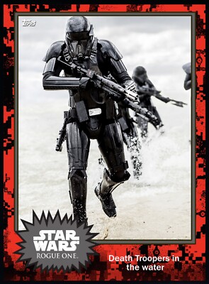 TOPPS STAR WARS DIGITAL CARD TRADER- Mystery ?? Base Tier 9 Death Troopers 75 CC