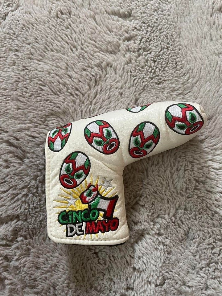 SCOTTY CAMERON 2010 CINCO DE MAYO SERAPE JUNK YARD DOG PUTTER HEADCOVER