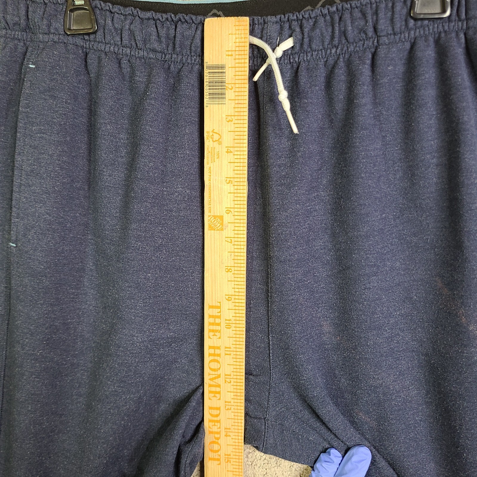 Eddie Bauer Pants Mens XL Blue Sweatpants Lightweight Drawstring Rayon