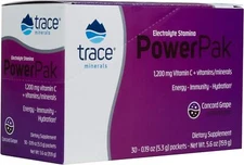 | Power Pak Electrolyte Powder Packets | 1200 mg Vitamin C, Zinc, Magnesium |...
