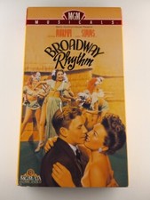 Broadway Rhythm (VHS) 1944 George Murphy, Ginny Simms, Charles Winninger TESTED