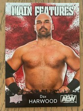 Dax Harwood Main Features Trading Card FTR Upper Deck AEW 2021 #MF-9 WWE NXT 
