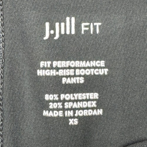 J Jill Pants Womens Extra Small Grey Fit Performance High Rise Bootcut - Picture 3 of 15