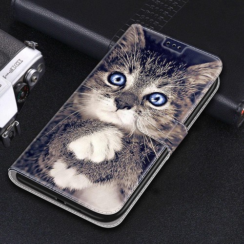 Rose Marble Flower Cat Wolf Wallet Phone Case For iPhone 16 15 14 13 12 Pro Max - Picture 8 of 63