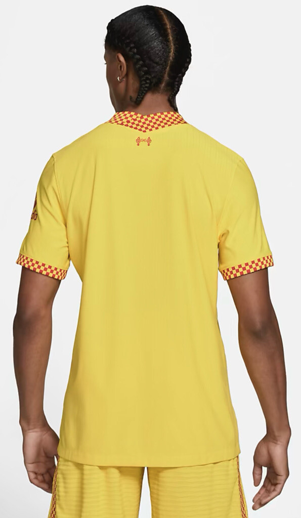 NIKE 2021-22 Liverpool AUTHENTIC ADV MATCH 3rd Jersey - Yellow/Red