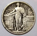 1917-S Type 1 Standing Liberty Quarter - Fine/Very Fine - #9461D