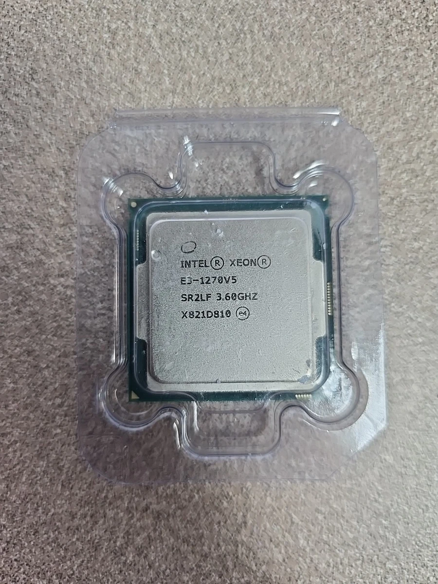 Intel Computer Intel Xeon E3-1270 V5 Processor Model Processors