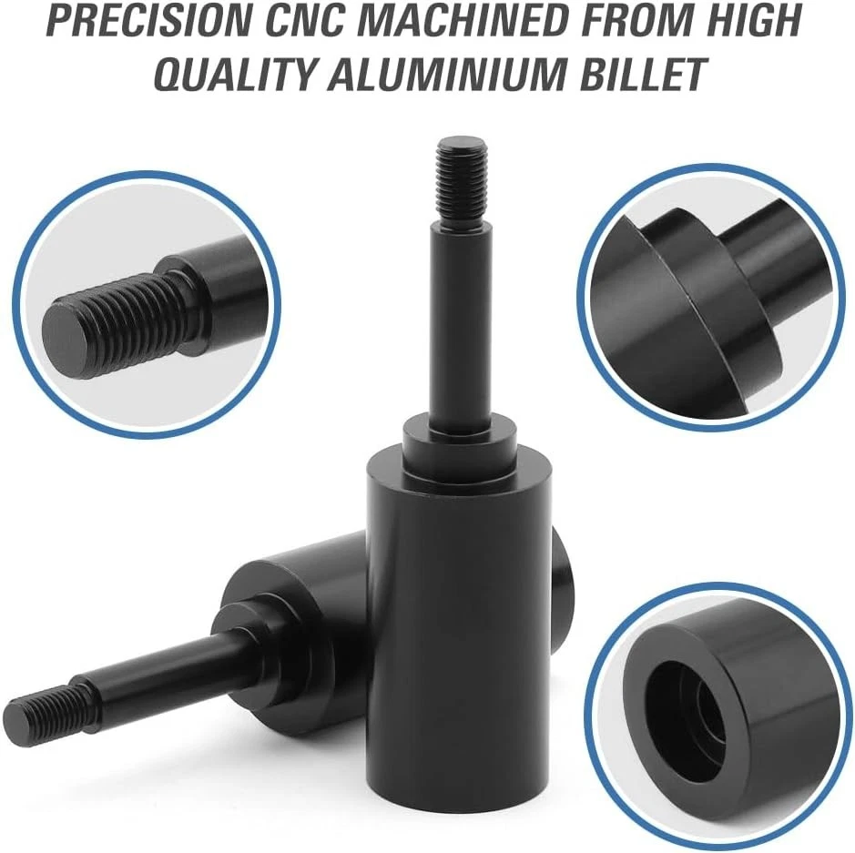 Крепление стояка руля 2,5 дюйма для Honda Shadow Phantom 750 VT750C2B черное 2 шт. - Изображение 4 из 4