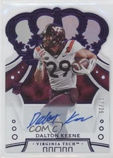 2020 Chronicles Draft Picks Purple Signatures /25 Dalton Keene Rookie Auto RC