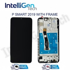 For Huawei P Smart 2019 POT-LX1 Touch Screen Digitizer LCD Display  Frame