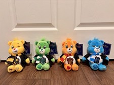 Harry Potter X Care Bears Hufflepuff Slytherin Ravenclaw Gryffindor Plush Set 4