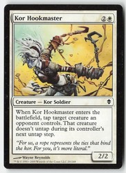 Kor Hookmaster - Zendikar #20/249 Common