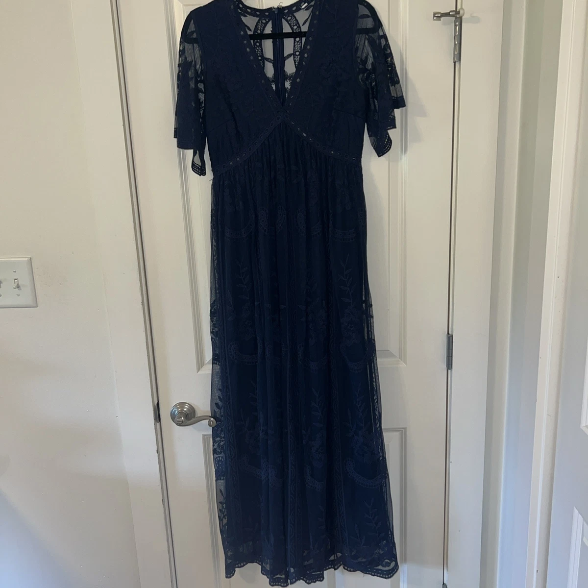 burgundy lace prom dress KissProm Mermaid Spaghetti Straps Lavender Long Dresses with Appliques, / 16 Step into elegance with Size:17.5 x 35 Clothing : Midi Dresses 20/05/24
