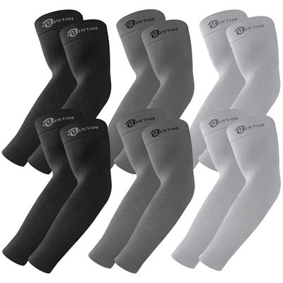 Anti-Pilling UV Arm Sleeves for Men Women - 6 Pairs of Cool, Durable Sun Shields