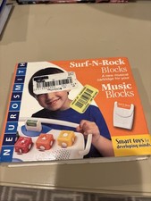 Vintage Neurosmith Music Blocks ~ Surf-N-Rock Blocks ~ Cartridge Only