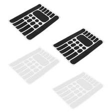 4 Sheets Bike Frame Stickers Wrap Adhesive Protectors Film Cover for