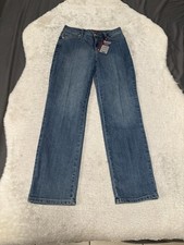 New Gloria Vanderbilt Amanda Classic Tapered Leg Denim Jeans Size 4 Short NWT
