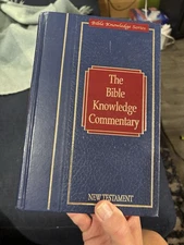The Bible Knowledge Commentary New Testament Walvoord Zuck Cook 1983 Hardcover