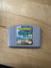 Chameleon Twist Nintendo 64 N64 AUTHENTIC AND TESTED
