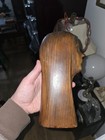 Hand Carved Wooden Female Bust — photo 3