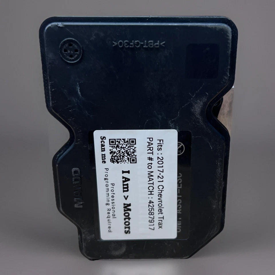 Módulo de bomba de freno ABS reacondicionado Chevrolet Trax 2017-2021 | 42587917 Foto 3 de 4