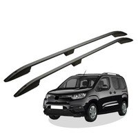 Dachreling Passend FüR Toyota Proace City L1 Kurz (Swb) Baujahr Ab 2018 Schwarz