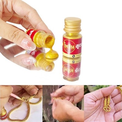 C7 Gold plating paint waterproof sweatproof concentrated Gold 24k Yellow Chain
