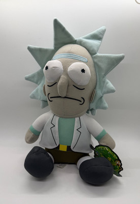 Rick and Morty Plush Rick Stuffed Doll Toy 10'' Toy Factory Adult Swim 2019 w/Tag