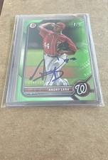 Autographed - 2022 Bowman Andry Lara #BP-70 Neon Green Border /399 (RC) Auto