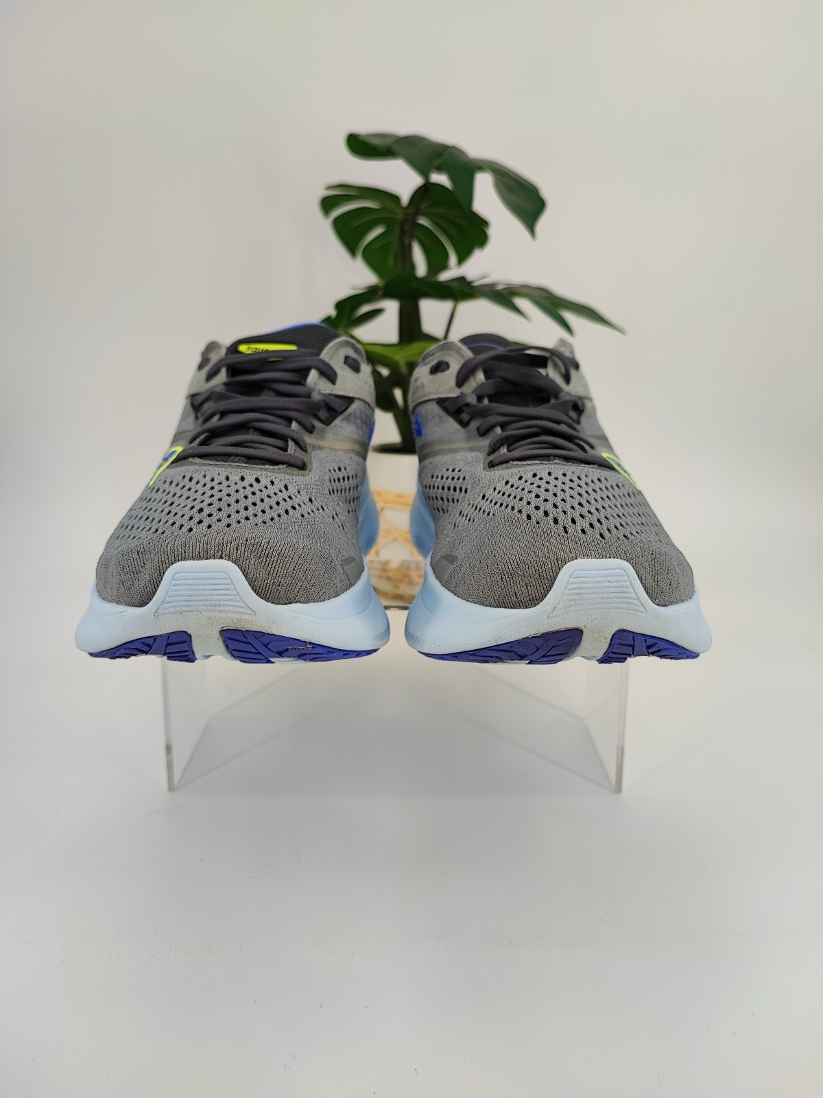 Saucony Women's Ride 16 Gray Mesh Running Shoes Size 10W US thumbnail 2