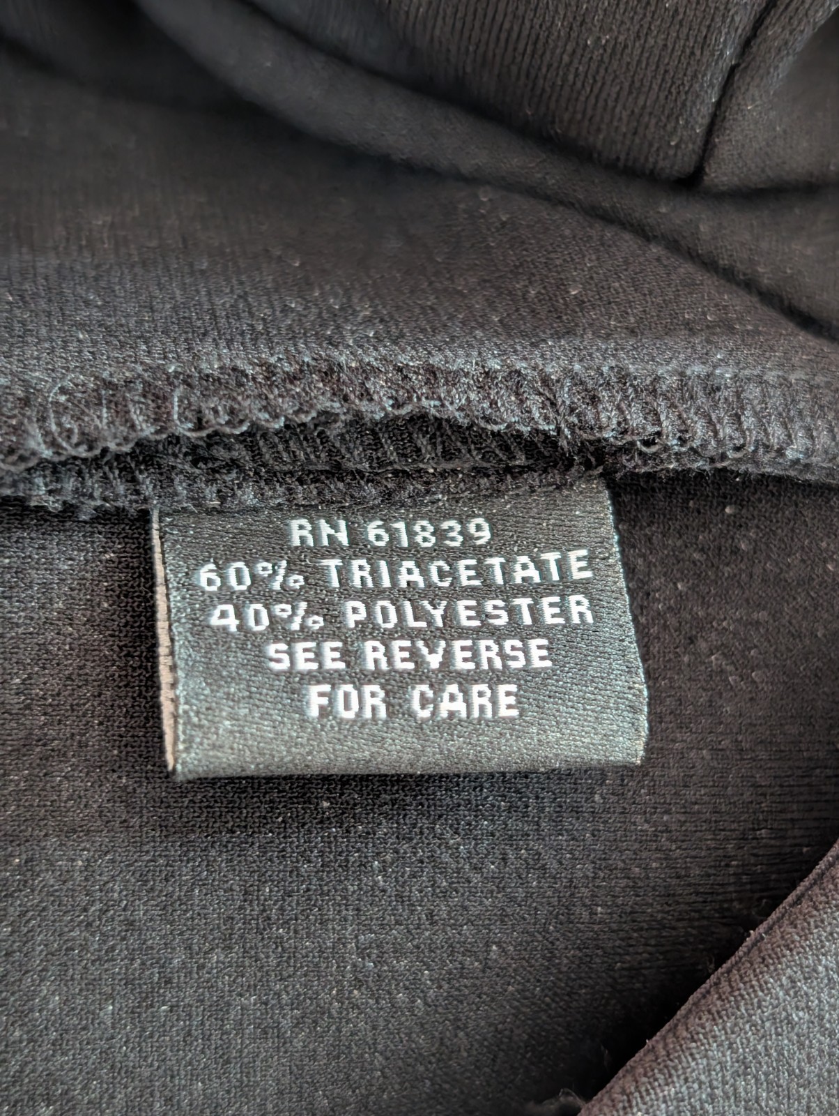 Teri Jon by Rickie Freeman Black Ruffle Bell-Sleeve Mother Of Wedding Dress Sz 6