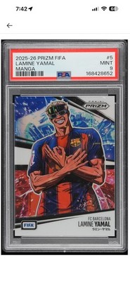 amiyam ページ 2025-26 Panini Prizm - Fifa Manga Lamine Yamal #5 for sale online