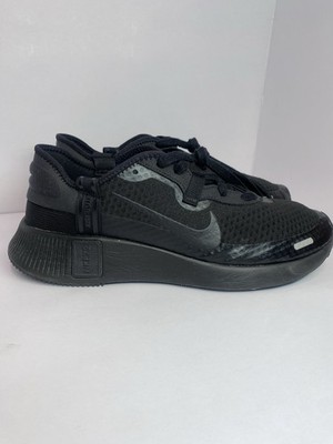 Nike Reposto Triple Black Size 8.5 Running Shoes CZ5631 013 Lightweight Mesh
