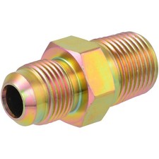 65704B Gas Fitting Adapter 1/2 Inch MIP x 1/2 Inch OD Flare Brass Connector