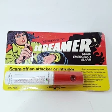 Screamer Sonic Emergency Alarm Vintage Attacker Deterrent NOS Sealed 