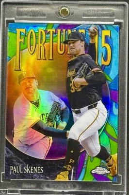 Paul Skenes RARE DUAL  REFRACTOR  INVESTMENT CARD PIRATES MINT